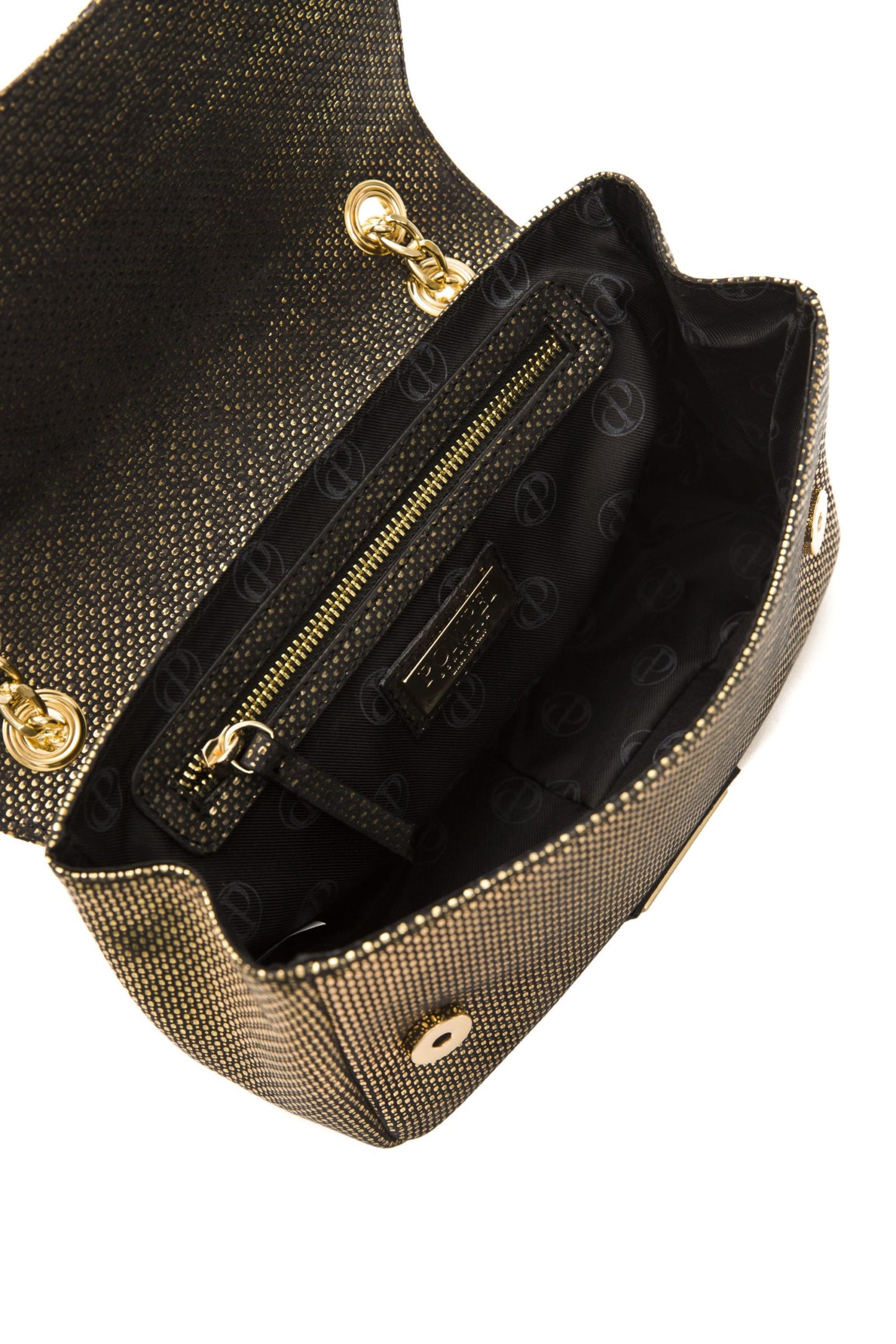 Pompei Donatella Black Leather Women Crossbody Bag $748.00 Pompei Donatella Luzworld