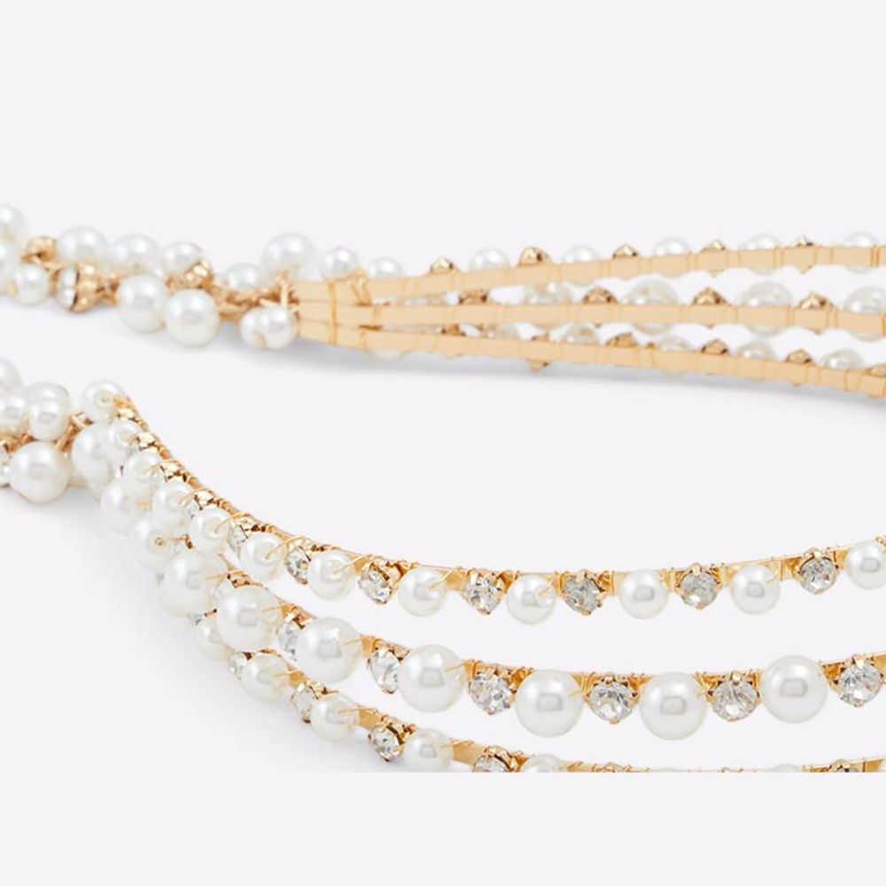 ALDO Blue Glass Headband