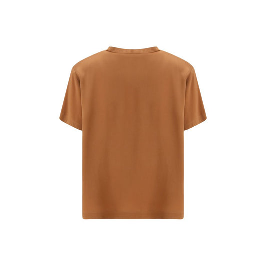 Fabiana Filippi Beige Viscose T-Shirt