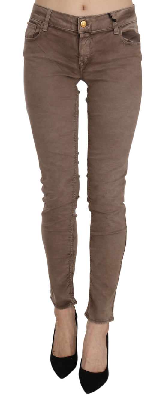 CYCLE Brown Low Waist Slim Fit Skinny Pants $767.00 CYCLE Luzworld