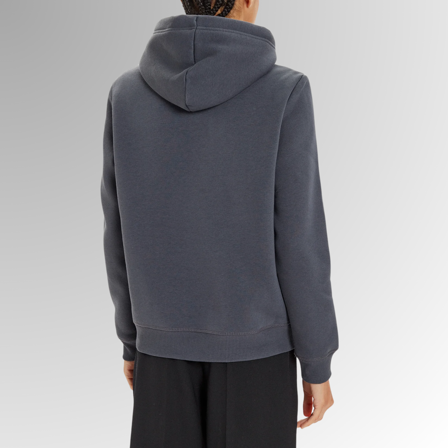 Women Hoodie -Grey- J20J223536