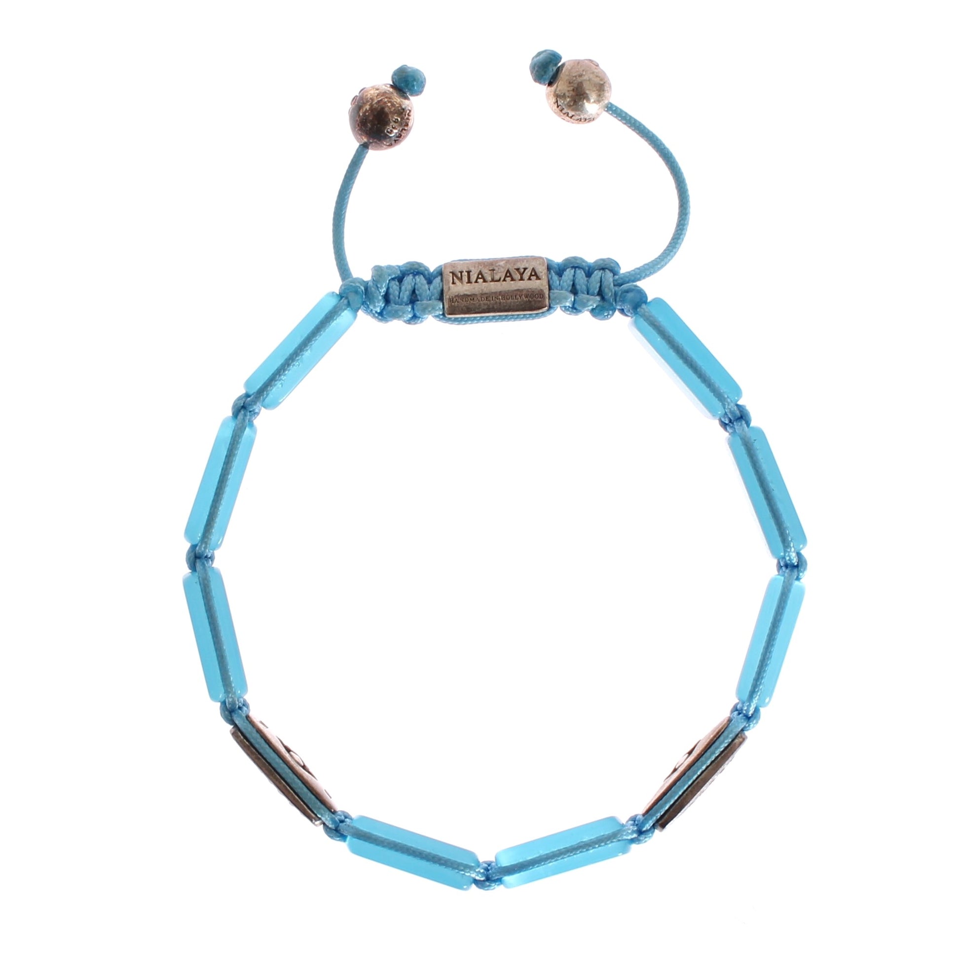 Nialaya CZ Opal 925 Silver Bracelet $585.00 Nialaya Luzworld