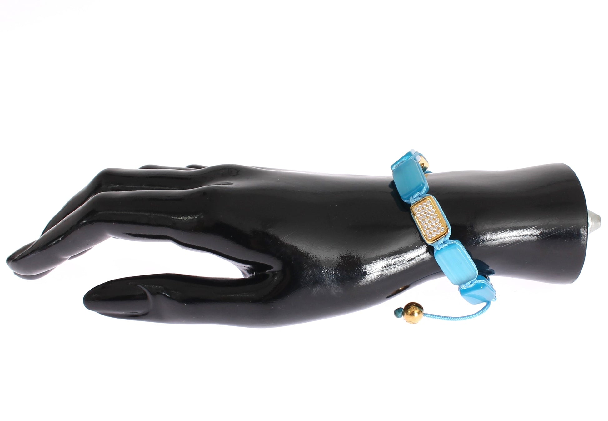 Nialaya CZ Opal 18K Gold 925 Bracelet $696.00 Nialaya Luzworld