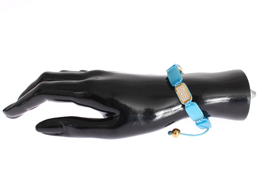 Nialaya CZ Opal 18K Gold 925 Bracelet $696.00 Nialaya Luzworld