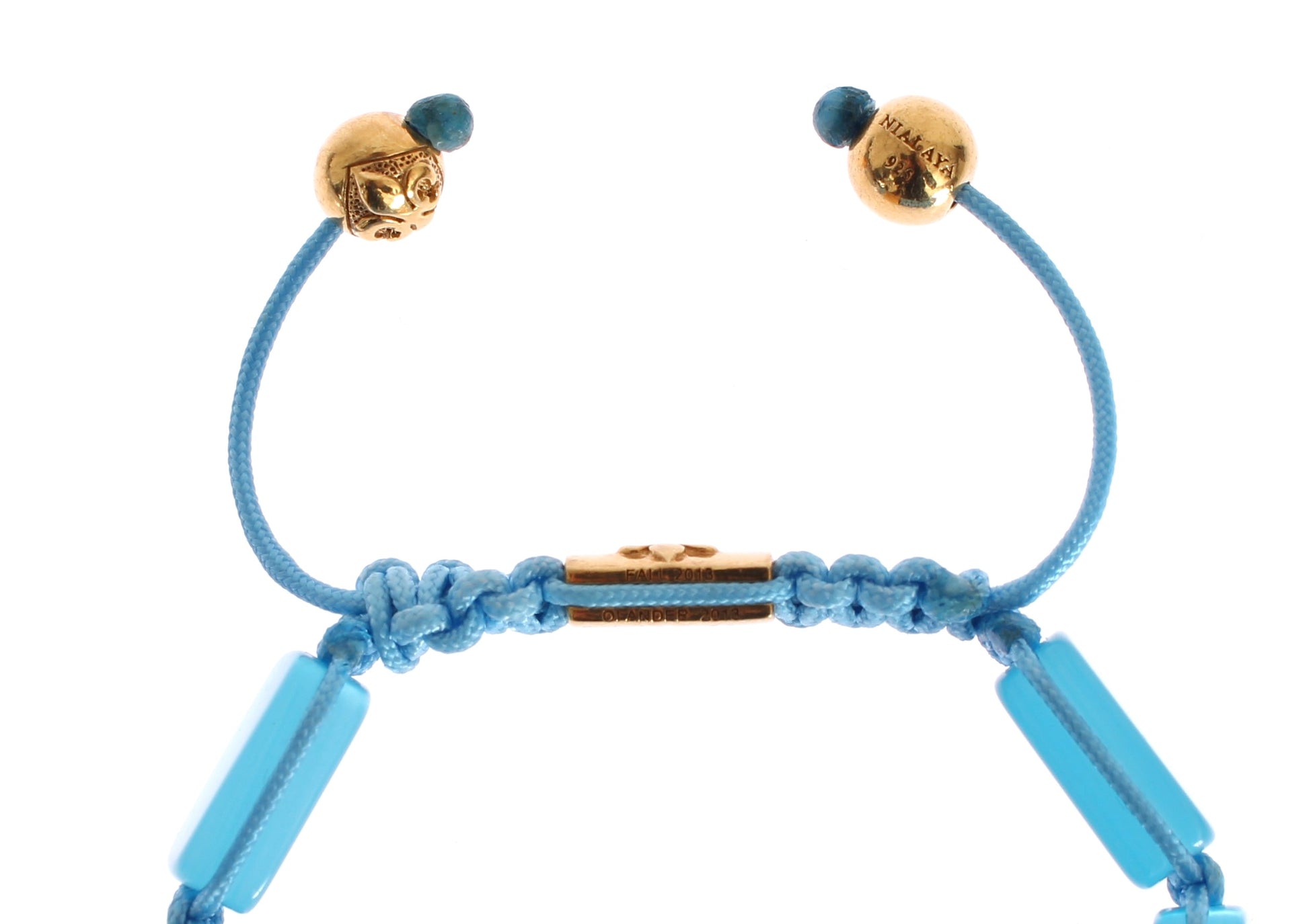 Nialaya CZ Opal 18K Gold 925 Bracelet $696.00 Nialaya Luzworld