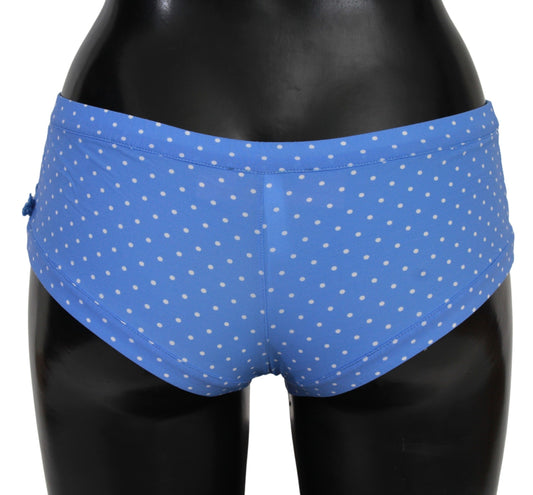 Ermanno Scervino Blue Shorts Beachwear Bikini Bottoms Swimsuit $153.00 Ermanno Scervino Luzworld
