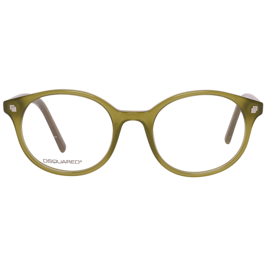 Dsquared² Chic Green Unisex Eyewear $204.00 Dsquared² Luzworld