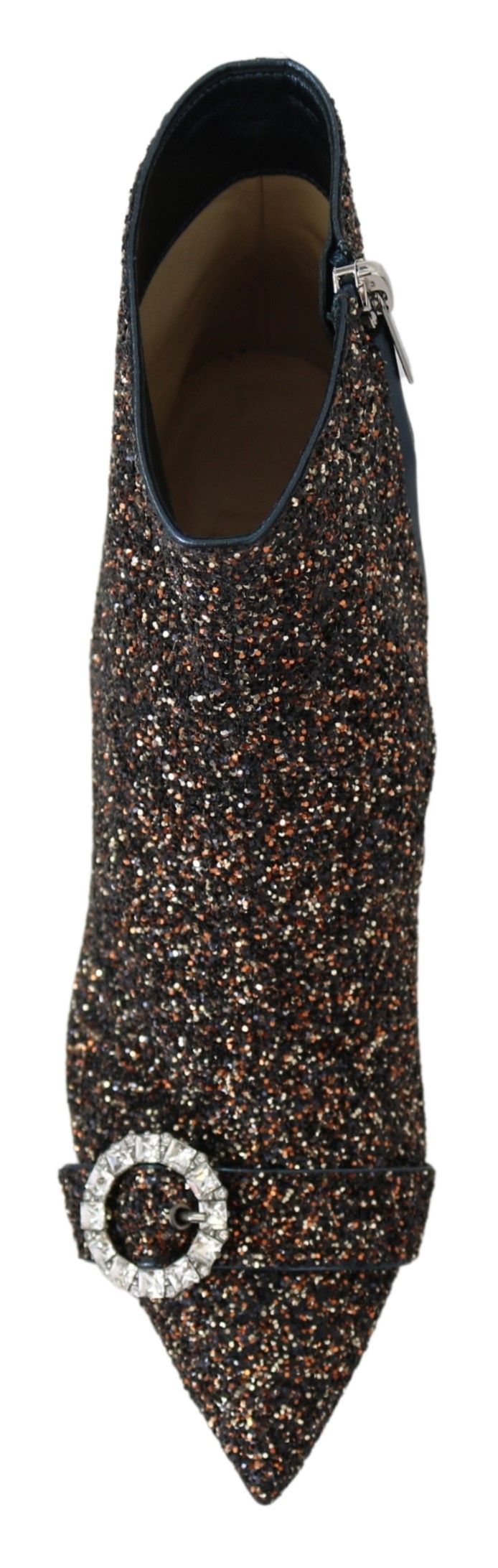 Jimmy Choo Amethyst Mix Hanover Heeled Glitter Boots $1812.00 Jimmy Choo Luzworld
