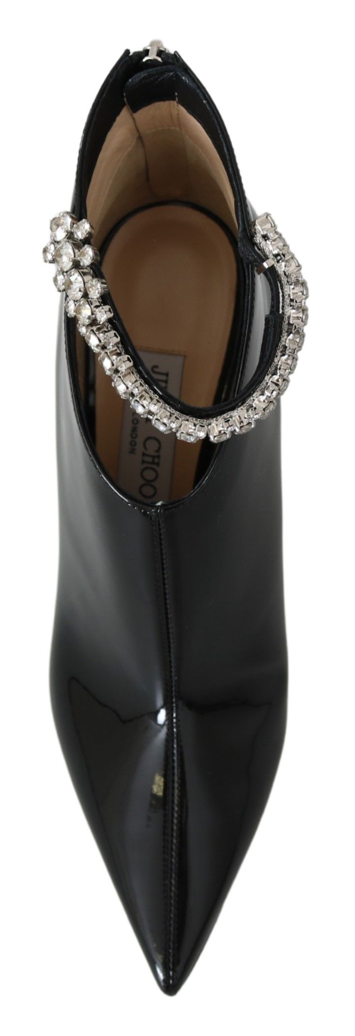 Jimmy Choo Elegant Black Patent Heeled Boots $2205.00 Jimmy Choo Luzworld