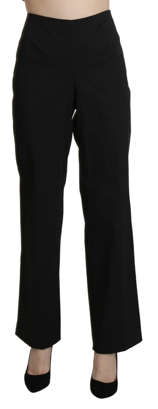 BENCIVENGA Black High Waist Straight Dress Trouser Pants $246.00 BENCIVENGA Luzworld