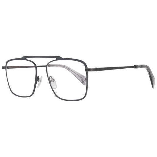 Yohji Yamamoto Gray Men Glasses Frame $1116.00 Yohji Yamamoto Luzworld