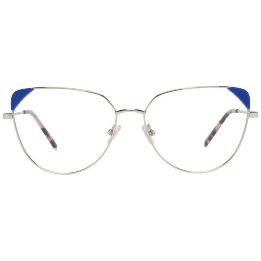 Emilio Pucci Gold Women Glasses Frame $505.00 Emilio Pucci Luzworld