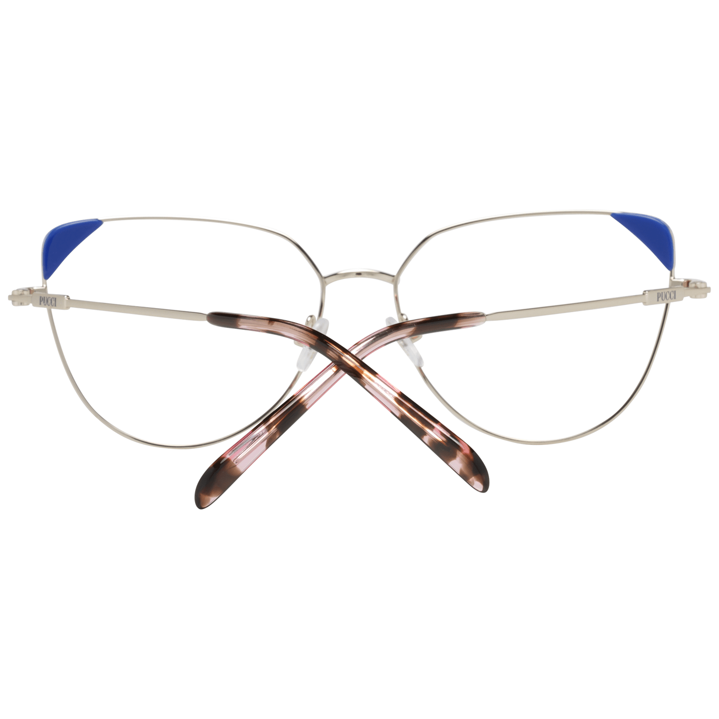 Emilio Pucci Gold Women Glasses Frame $505.00 Emilio Pucci Luzworld