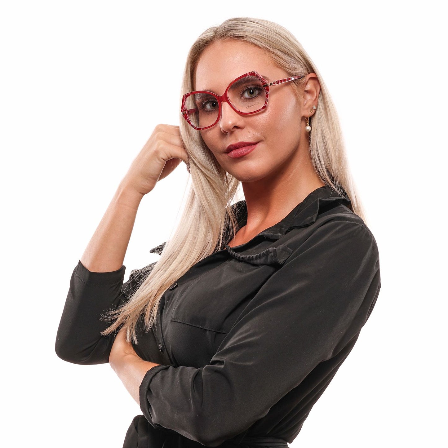 Emilio Pucci Red Women Optical Frames $570.00 Emilio Pucci Luzworld