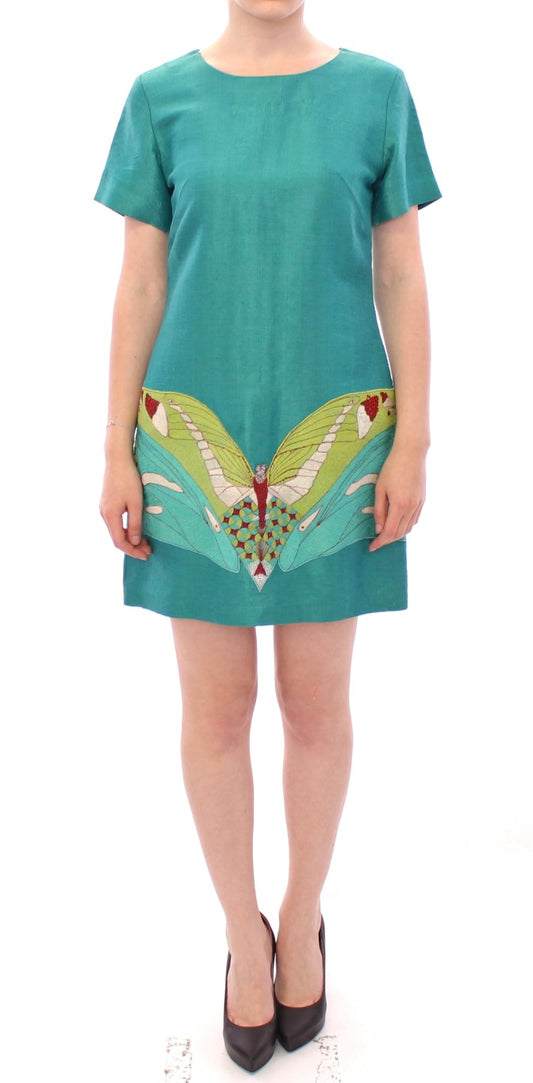 Lanre Da Silva Ajayi Green Above Knee Mini Dress $2703.00 Lanre Da Silva Ajayi Luzworld