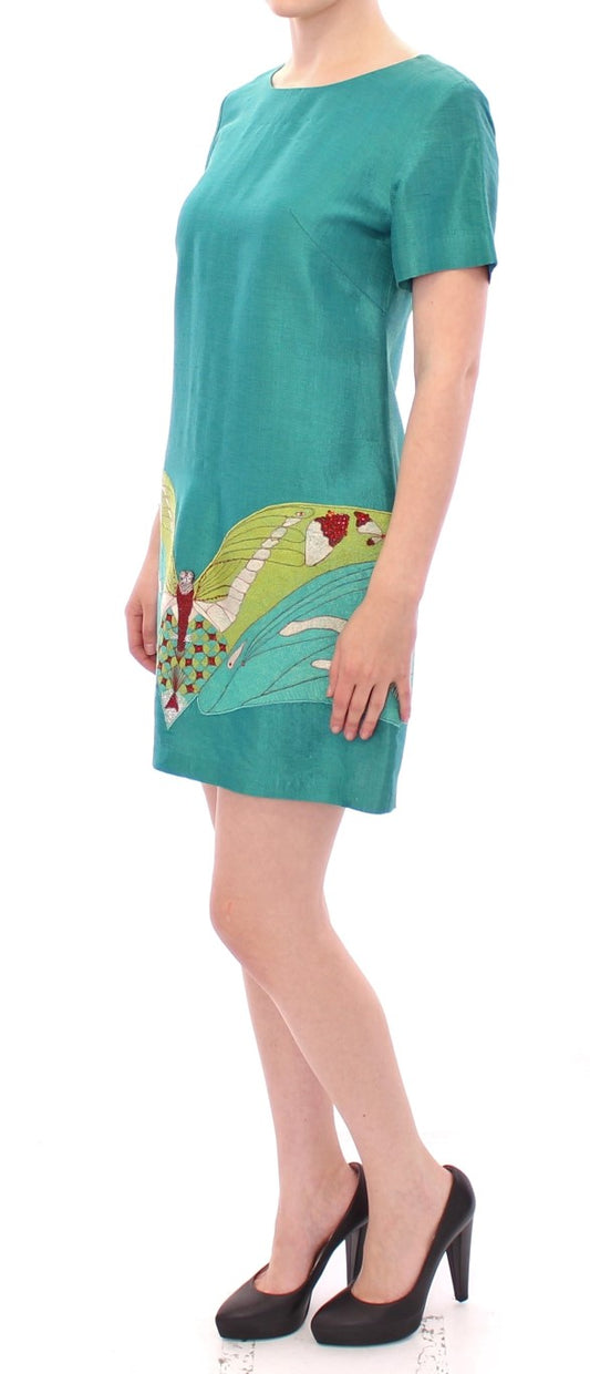 Lanre Da Silva Ajayi Green Above Knee Mini Dress $2703.00 Lanre Da Silva Ajayi Luzworld