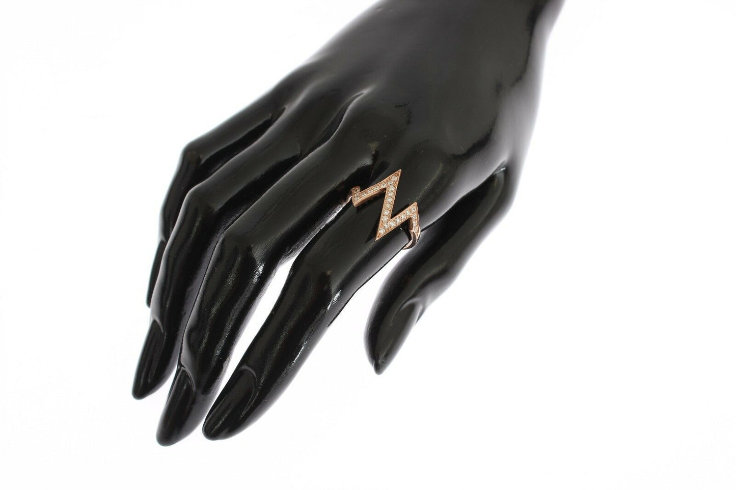 Nialaya Pink Gold 925 Silver Womens Clear Ring $186.00 Nialaya Luzworld