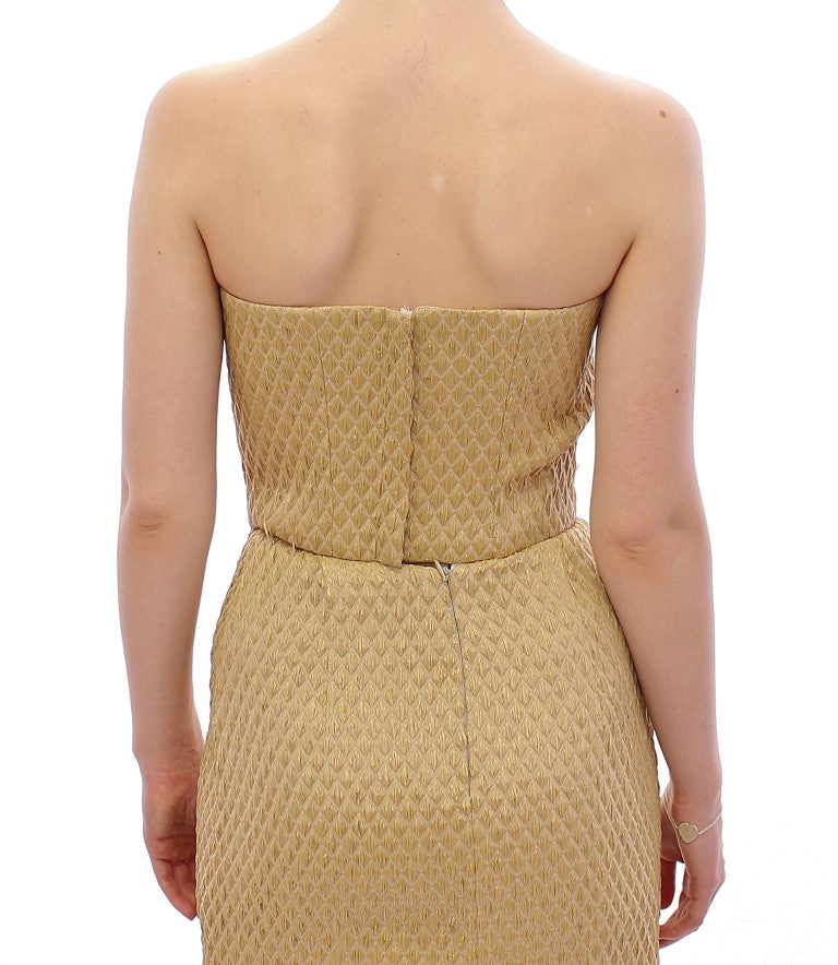 Andrea Incontri Beige Silk Cami Tank Top $916.00 Andrea Incontri Luzworld