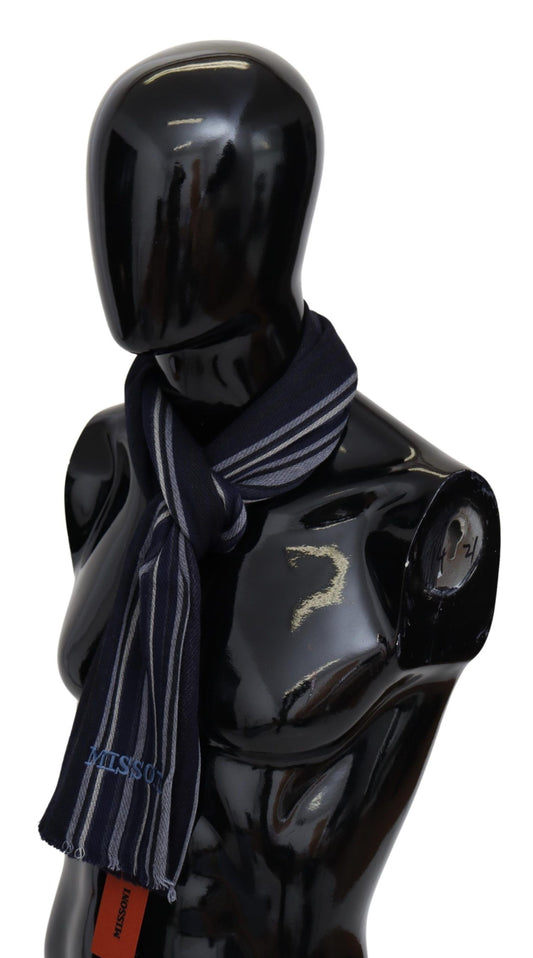 Missoni Multicolor Wool Striped Unisex Wrap Fringes Shawl $612.00 Missoni Luzworld