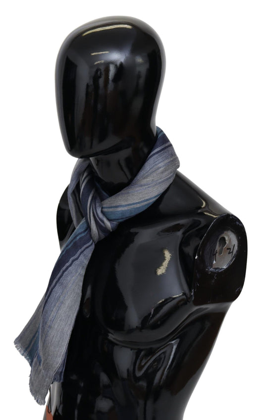 Missoni Multicolor Wool Striped Unisex Neck Wrap Shawl $612.00 Missoni Luzworld