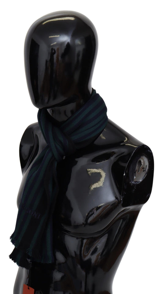 Missoni Multicolor Striped Wool Unisex Neck Wrap Shawl $612.00 Missoni Luzworld