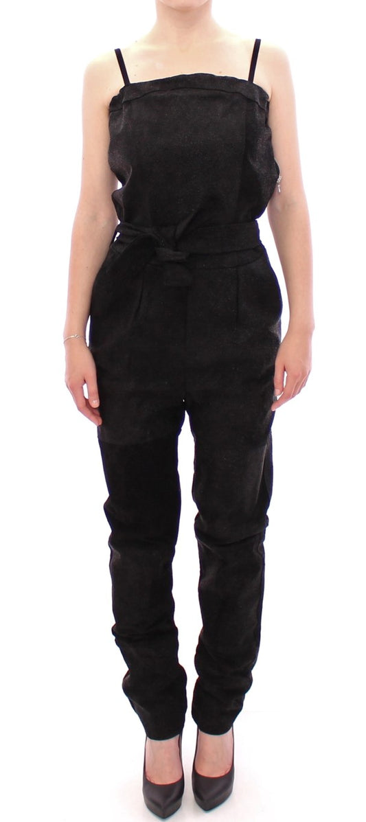 La Maison du Couturier Black Leather Jumpsuit $2791.00 La Maison du Couturier Luzworld