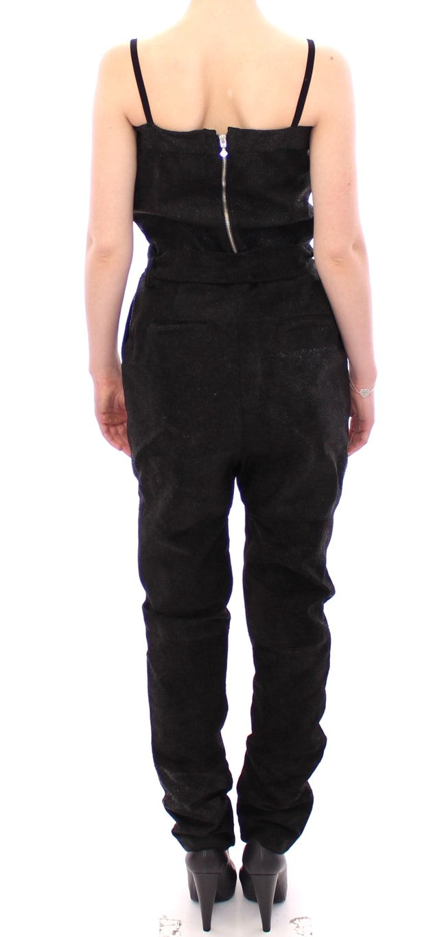 La Maison du Couturier Black Leather Jumpsuit $2791.00 La Maison du Couturier Luzworld