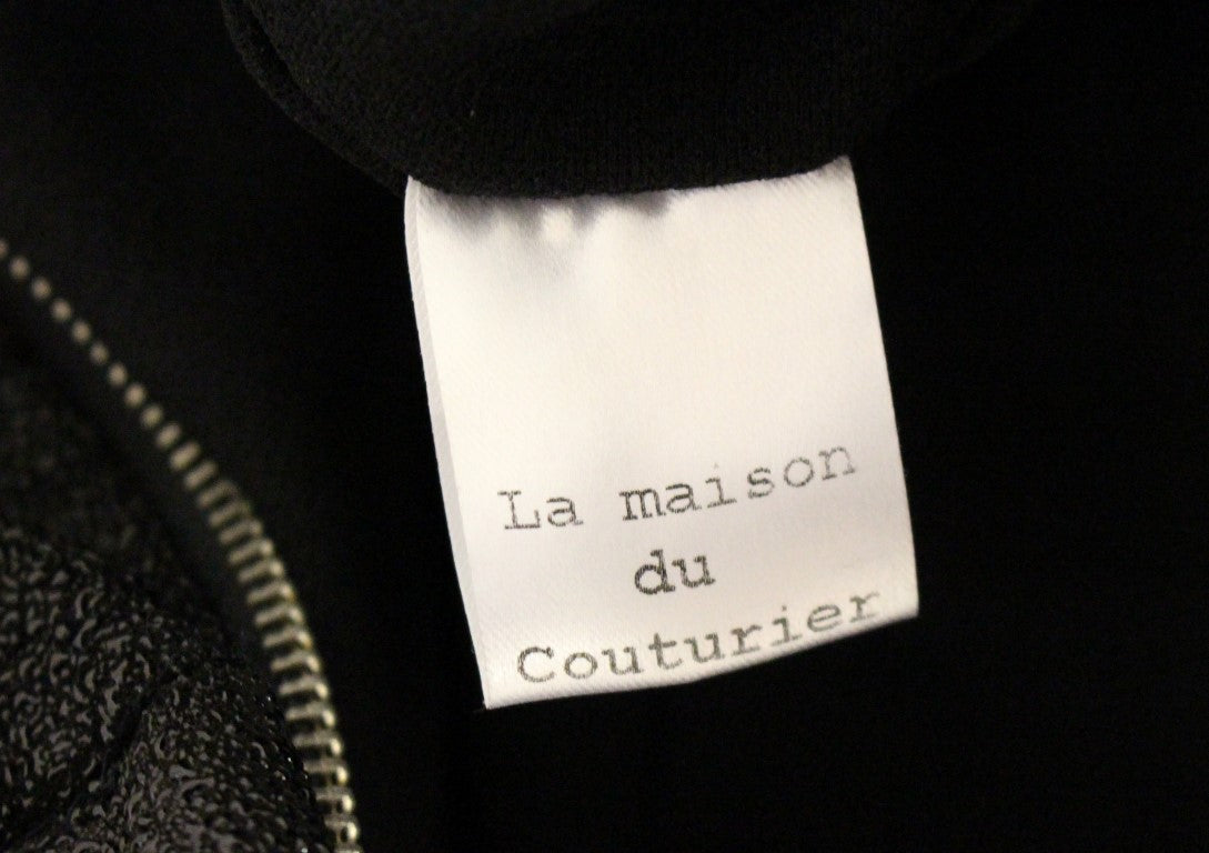 La Maison du Couturier Black Leather Jumpsuit $2791.00 La Maison du Couturier Luzworld