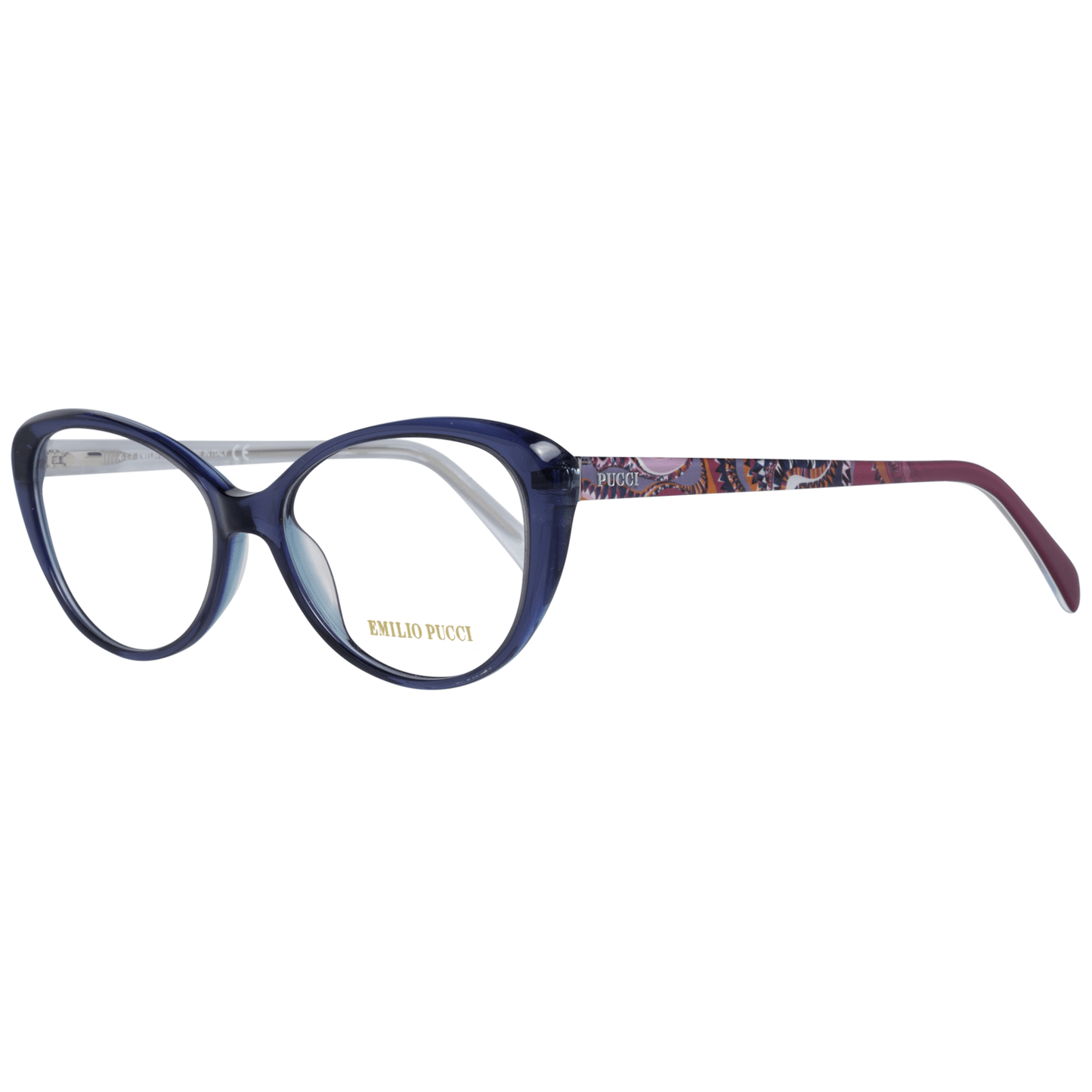Emilio Pucci Chic Blue Full-Rim Designer Women's Eyewear $245.00 Emilio Pucci Luzworld