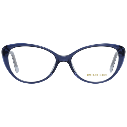 Emilio Pucci Chic Blue Full-Rim Designer Women's Eyewear $245.00 Emilio Pucci Luzworld
