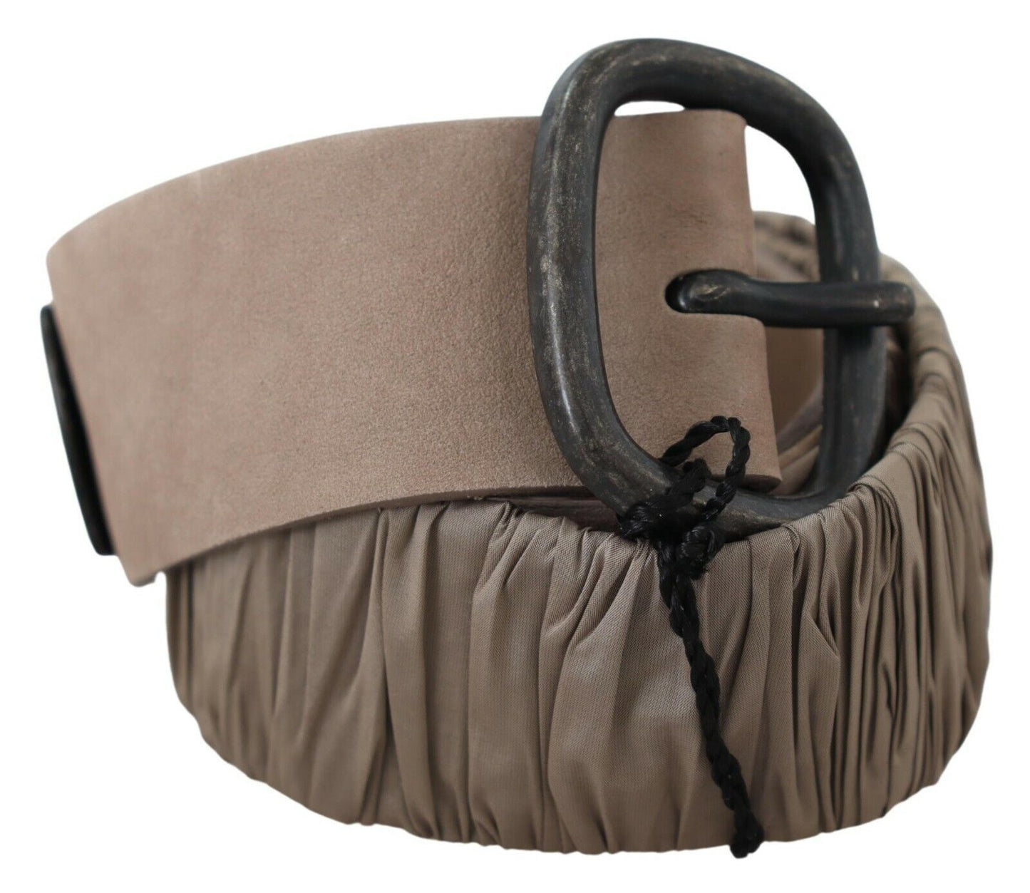 GF Ferre Brown Solid Leather Waist Metal Buckle Belt $280.00 GF Ferre Luzworld