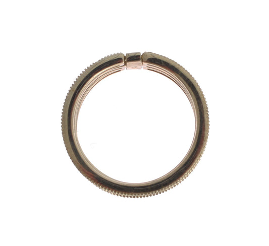 Nialaya Silver Womens Clear CZ 925 Sterling Ring $252.00 Nialaya Luzworld