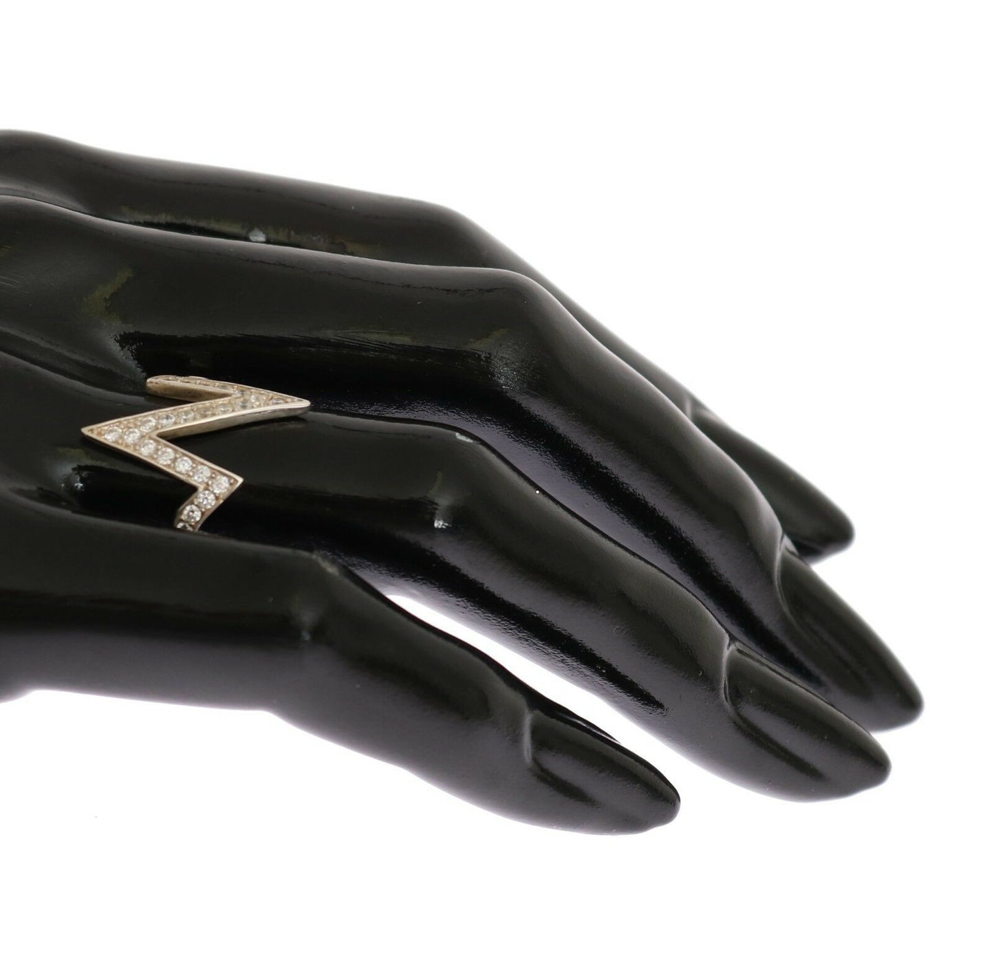 Nialaya Silver Authentic Womens Clear Ring $178.00 Nialaya Luzworld