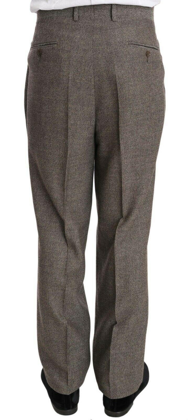 Fendi Brown Wool Regular Single Breasted Suit $3925.00 Fendi Luzworld