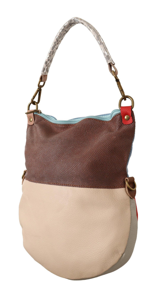 EBARRITO Multicolor Genuine Leather Shoulder Tote Women Handbag $677.00 EBARRITO Luzworld