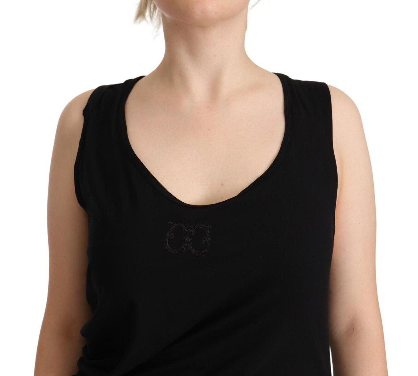Roberto Cavalli Elegant Black Sheath Stretch Dress $443.00 Roberto Cavalli Luzworld
