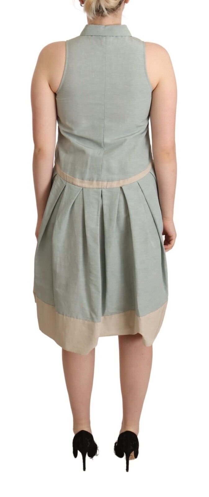 Comeforbreakfast Multicolor Collared Sleeveless Sheath Dress $737.00 Comeforbreakfast Luzworld