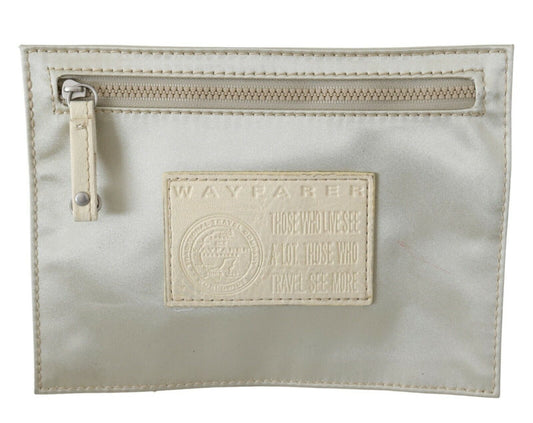 WAYFARER White Zippered Coin Holder Wallet $178.00 WAYFARER Luzworld
