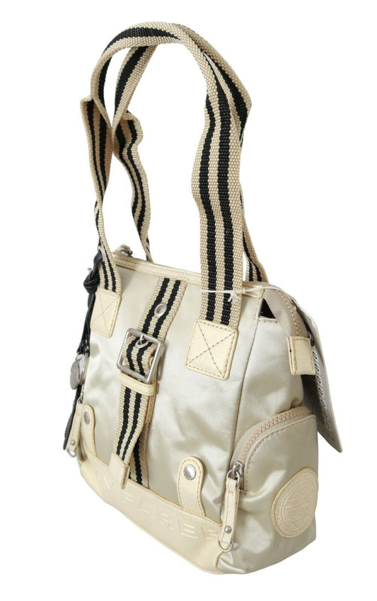 WAYFARER Beige Handbag Shoulder Tote Fabric Purse $547.00 WAYFARER Luzworld