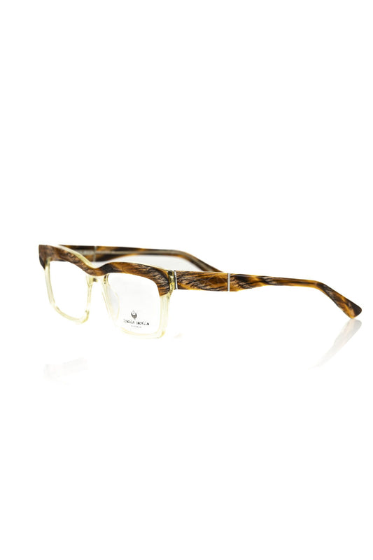 Frankie Morello Brown Acetate Men Frame $446.00 Frankie Morello Luzworld