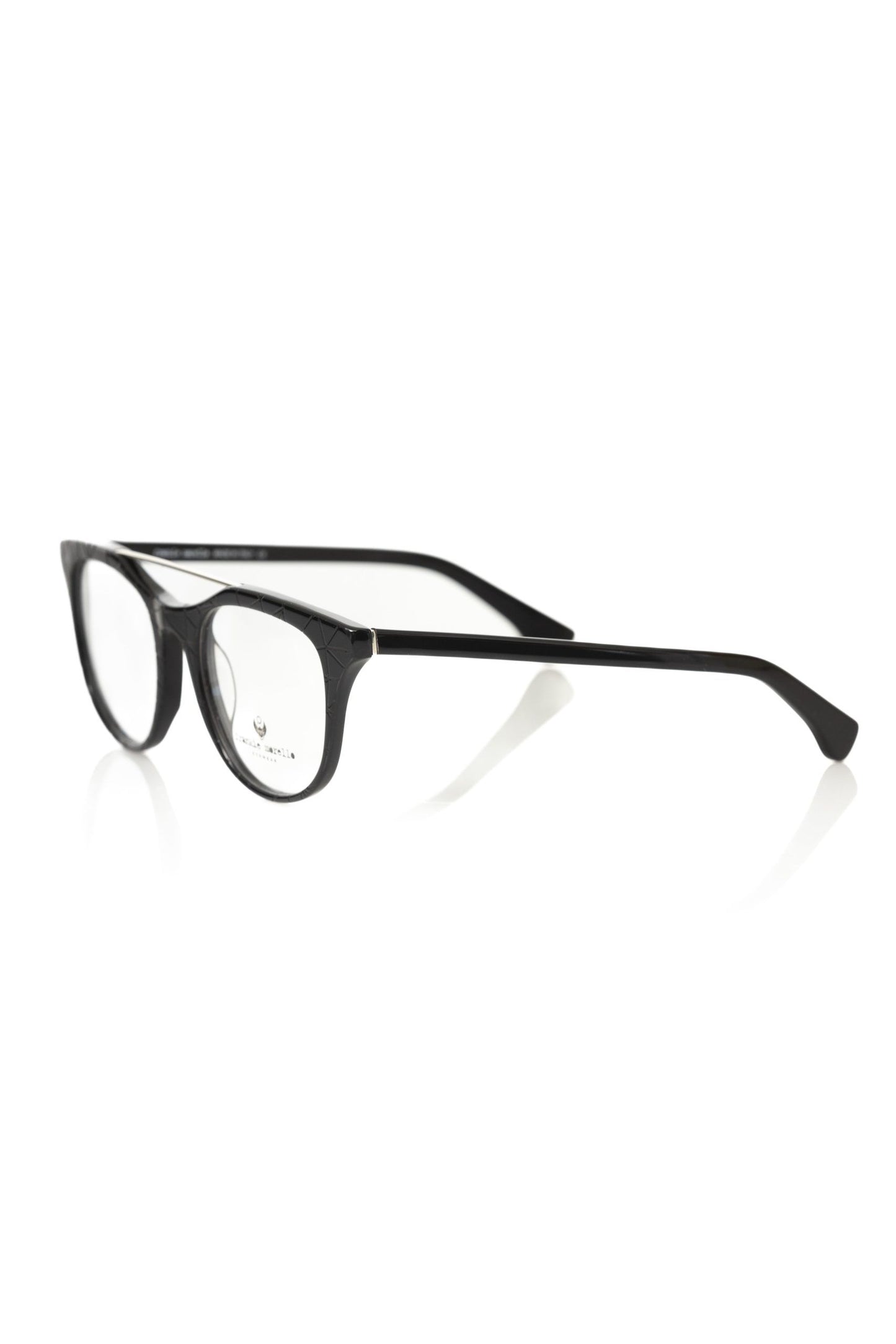 Frankie Morello Black Acetate Men's Frame $439.00 Frankie Morello Luzworld