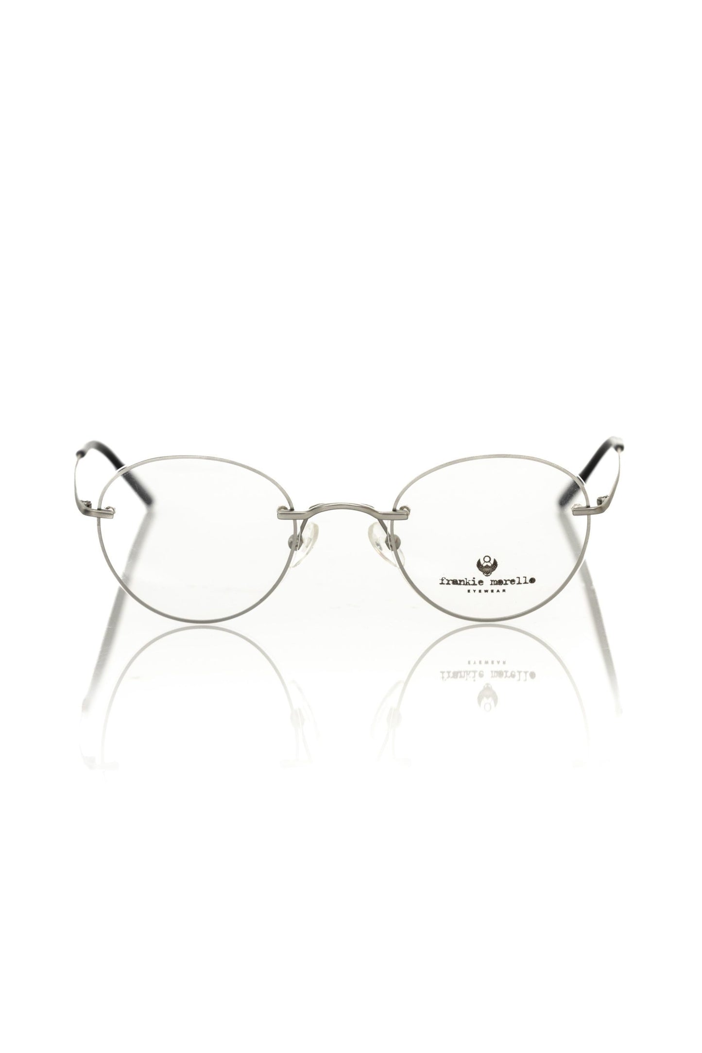Frankie Morello Silver Metallic Men's Frame $460.00 Frankie Morello Luzworld