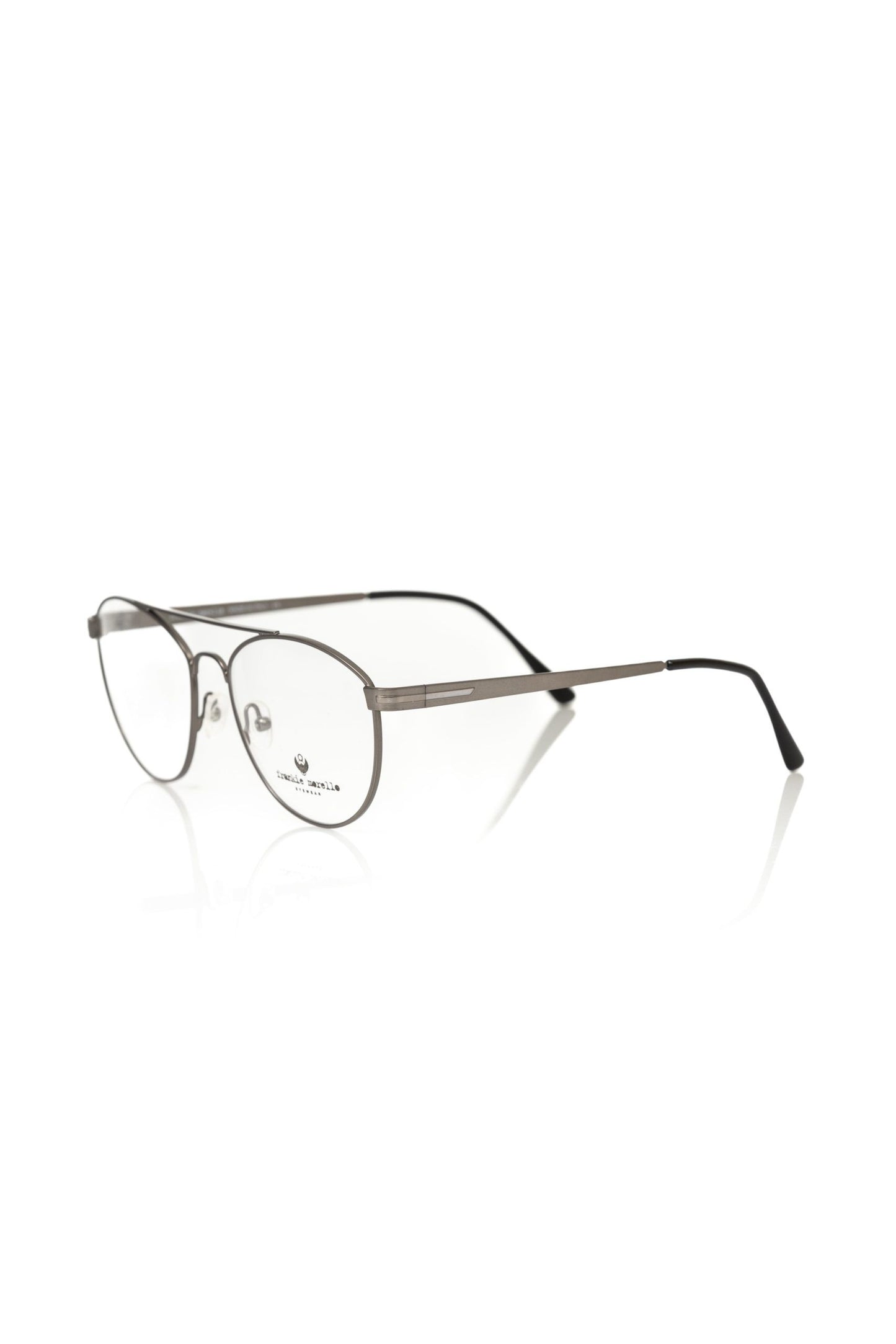 Frankie Morello Gray Metallic Fiber Men's Frame $206.00 Frankie Morello Luzworld