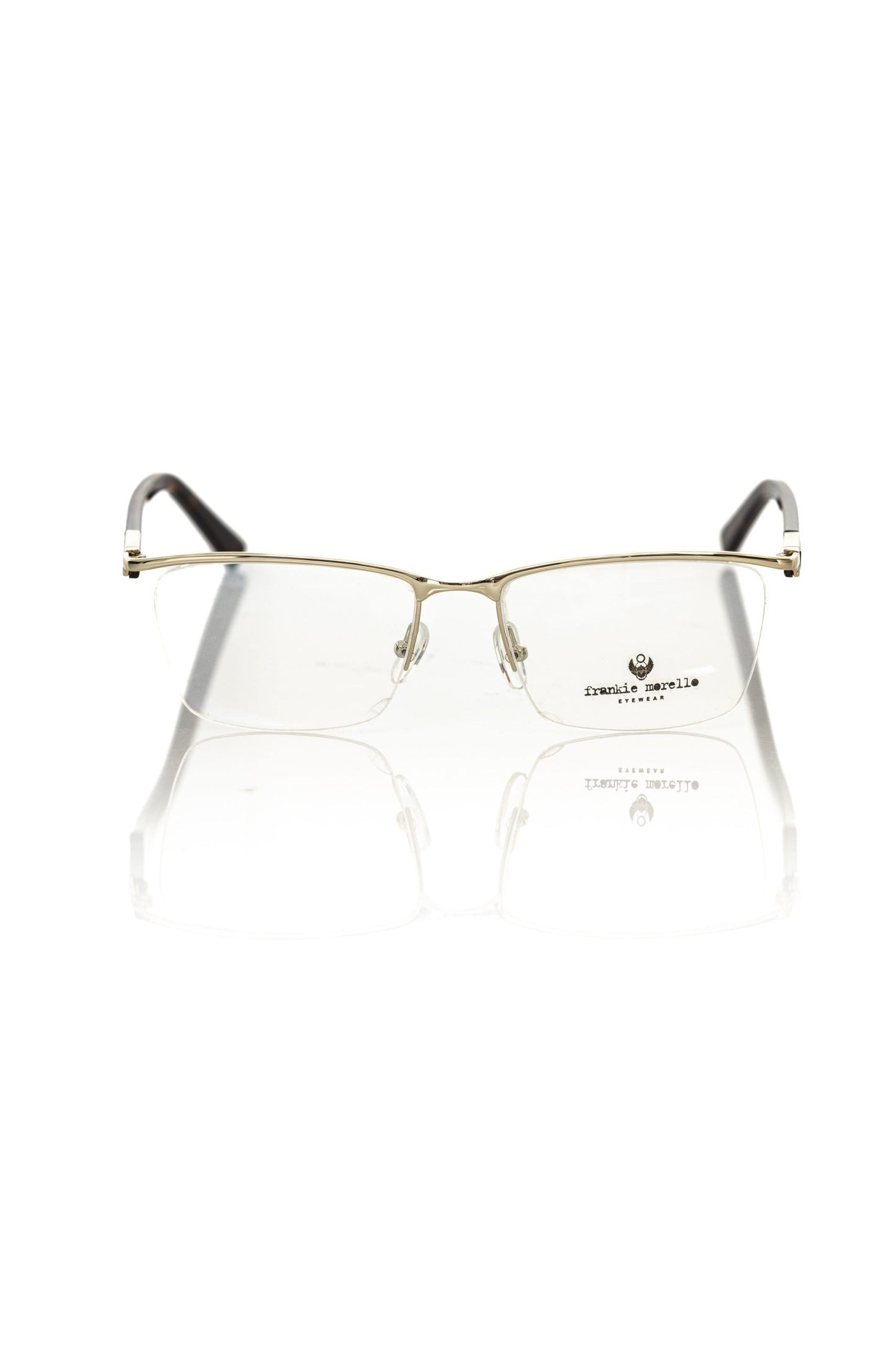 Frankie Morello Gold Metallic Men's Frame $194.00 Frankie Morello Luzworld
