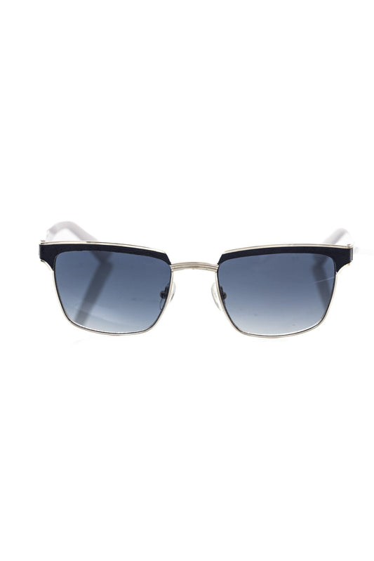Frankie Morello Black Metallic Fiber Men's Sunglass $228.00 Frankie Morello Luzworld