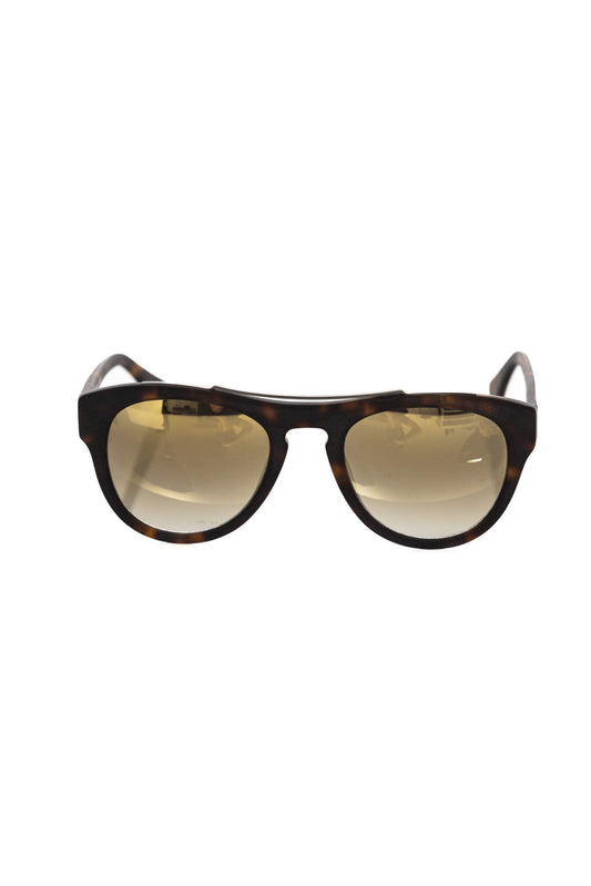 Frankie Morello Brown Acetate Men's Sunglass $230.00 Frankie Morello Luzworld