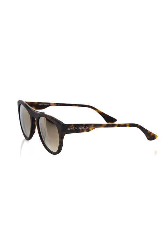 Frankie Morello Brown Acetate Men's Sunglass $230.00 Frankie Morello Luzworld