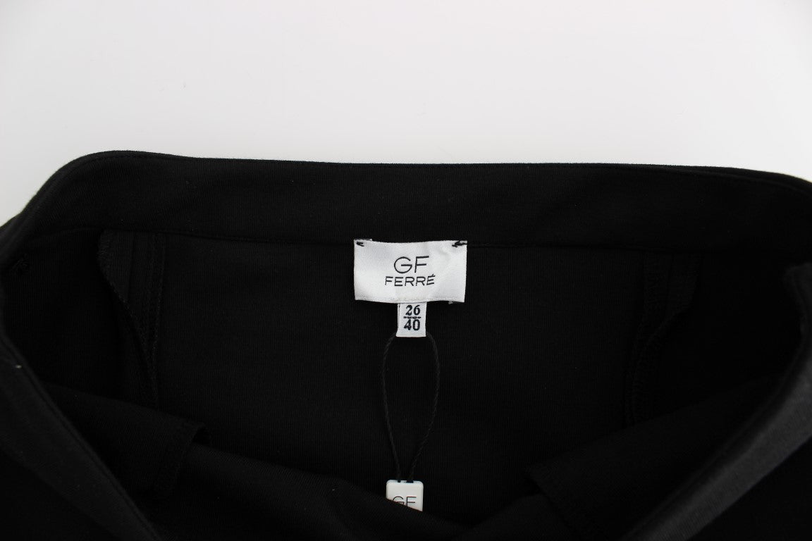 GF Ferre Black Straight Pencil Skirt $537.00 GF Ferre Luzworld