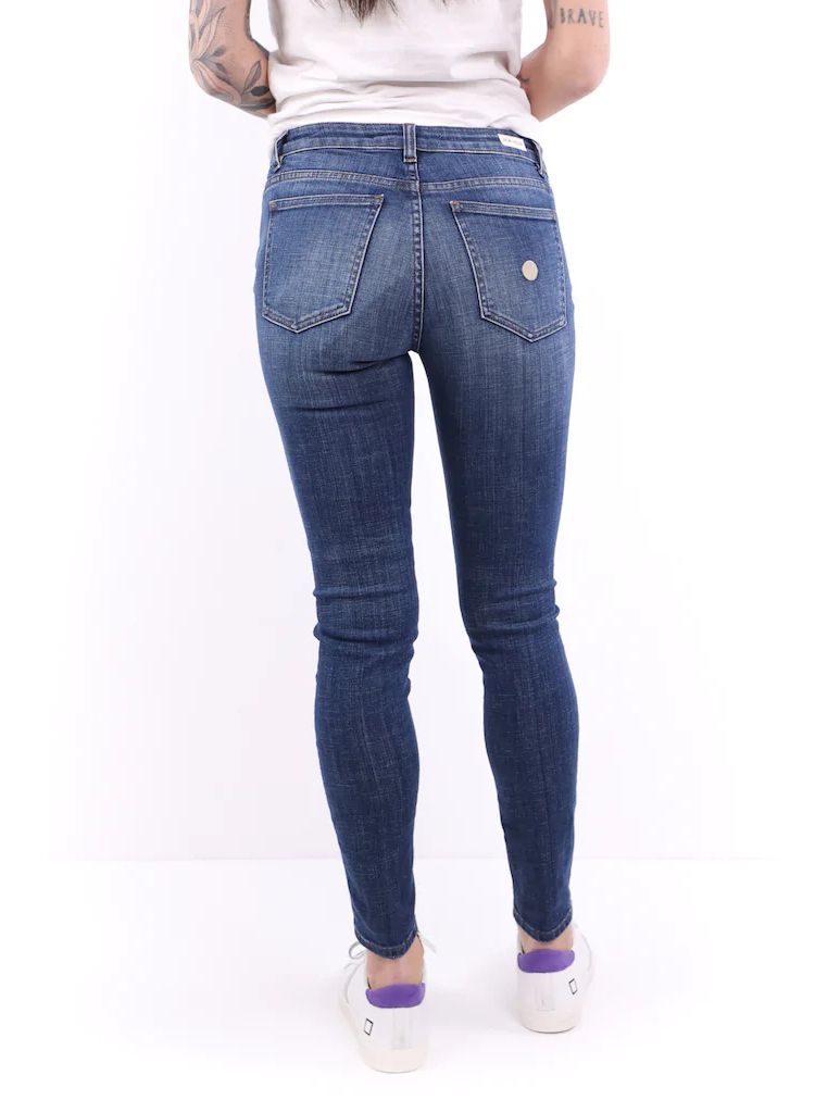 Don The Fuller Blue Cotton Women Jeans $606.00 Don The Fuller Luzworld