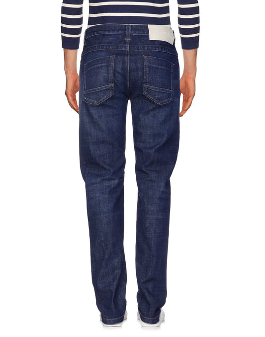 Bikkembergs Dark Blue Cotton Men Jeans $335.00 Bikkembergs Luzworld